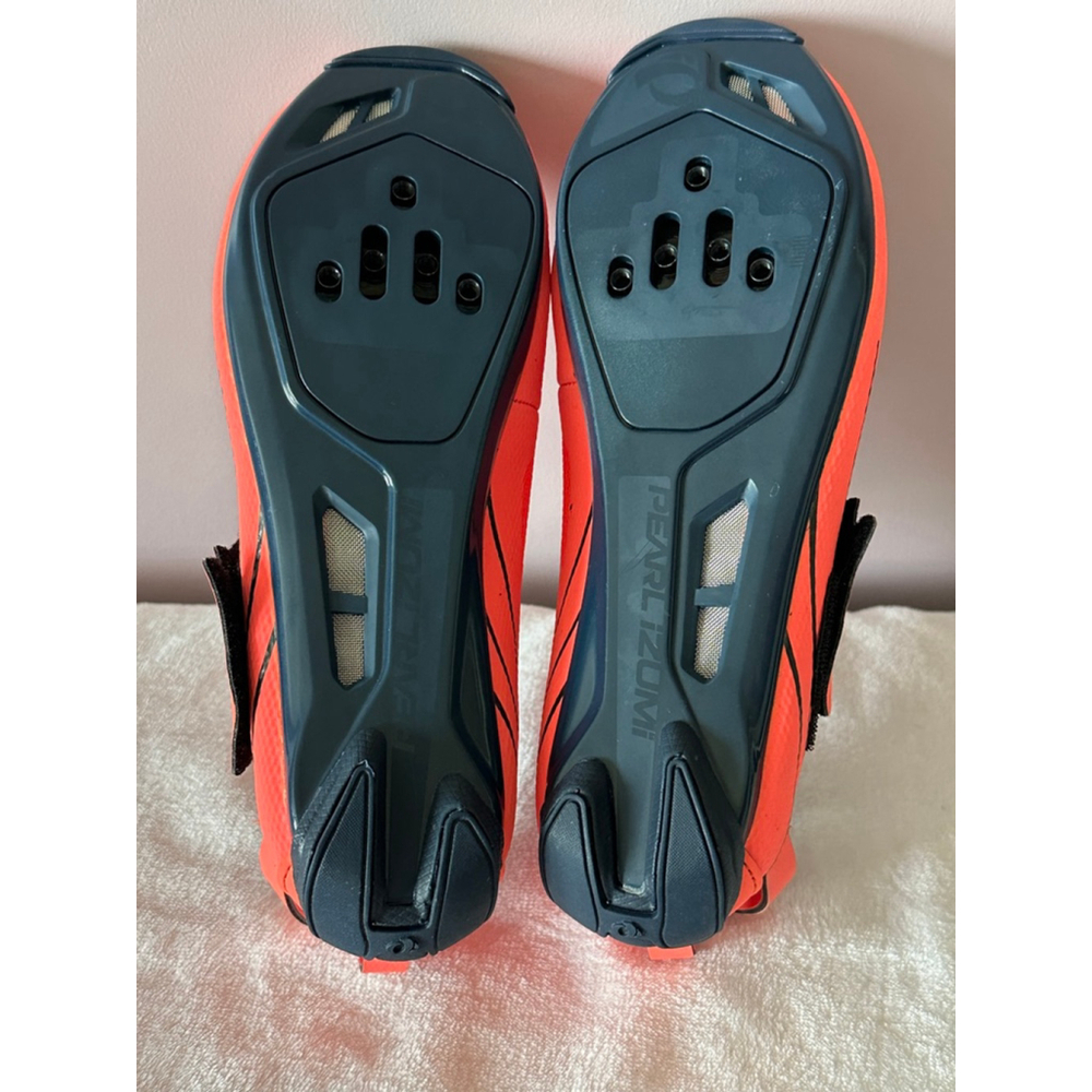 Women's Pearl Izumi W Tri Fly Select V6 Cycling Shoes Orange Black EUR 40 - Picture 5 of 7
